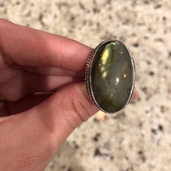 Laboradite ring - Picture 4 of 4